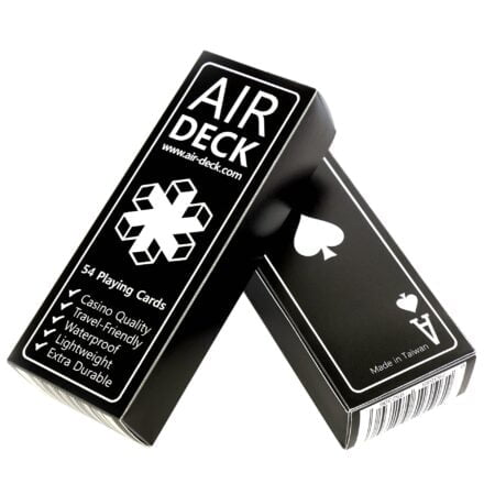 Air Deck Travel Playing Cards - Black - Image 2